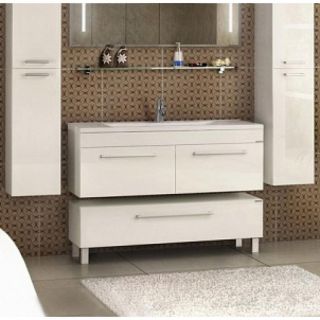 Комод с ящиком Акватон Мадрид 100см белый 1A127903MA010