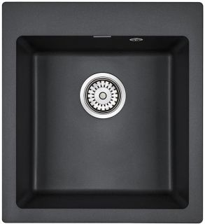 Мойка кухонная Paulmark Kante PM104651-BL чёрный
