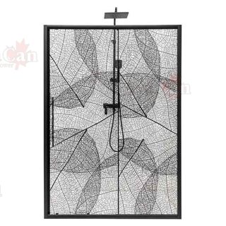 Душевая дверь в нишу AvaCan FB 140-160 чёрный