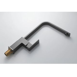 Смеситель для кухни Knotlor KN-21/GM, вороненая сталь