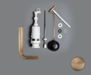 Смывной механизм Simas D11br золото