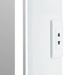 Зеркало-шкаф Reflexion Circle 55L RF2107SR с подсветкой 55х80