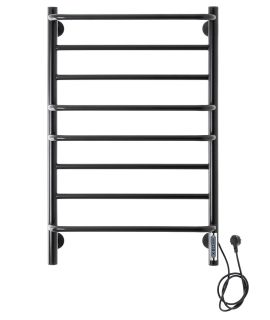 Полотенцесушитель электрический Domoterm Орфей DMT П8 500x800 EK R чёрный
