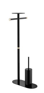 Стойка напольная Boheme чёрный/золото 10953-B-G