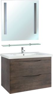 Тумба под раковину Bellezza Санриса 100см орех 00000007818