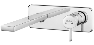 Встраиваемый смеситель для раковины E.C.A. Purity 102167602HEX-K хром