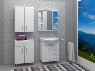 Шкаф Stella Polar Концепт 60см белый SP-00000140