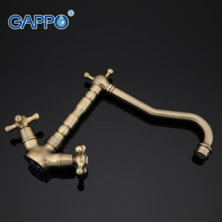 Смеситель для кухни Gappo G4063-4 бронза