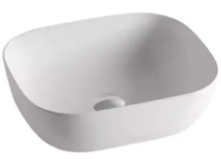Раковина накладная Aquanet Lake-1 211286 50 см белый