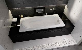 Акриловая ванна Riho Columbia B003001005 175x80см белый