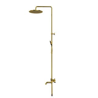 Душевая стойка термостатическая WHITECROSS Y Y1234BASICGL золото