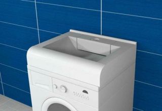 Раковина над стиральной машиной Stella Polar Корини 60см белый SP-00000237