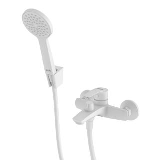 Смеситель для ванны IDDIS Ray белый матовый RAYWT02i02