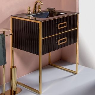 Раковина Armadi Art Monaco 80см чёрный 852-080-B