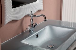 Раковина Armadi Art Monaco 80см серебро 852-080-SL