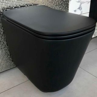 Унитаз Kerasan Tribeca 511831 приставной черный