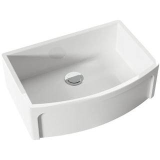 Кухонная мойка Kerasan Hannah Devon  76 544101 Белая