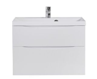 Тумба под раковину BelBagno Marino 90см Bianco Lucido MARINO-H60-900-2C-SO-BL-P