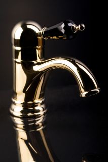 Смеситель для раковины Boheme Tradizionale Nero золото 251