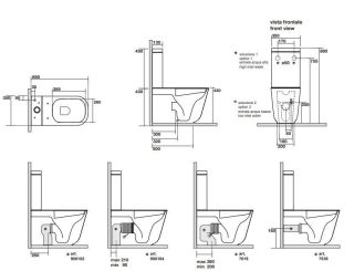 Унитаз Kerasan Tribeca 511731 напольный черный