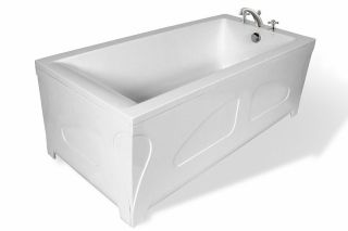 Ванна из литьевого мрамора Эстет Delta 170В silk ФР-00014389 170x70см белый матовый