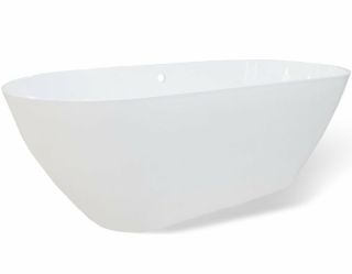 Ванна из литьевого мрамора Эстет Miami silk ФР-00014381 168x79см белый матовый