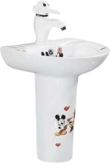 Детская раковина SantiLine SL-2115 с рисунком