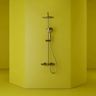 Душевая стойка Sancos Game SC3001CH с термостатом хром