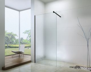 Душевая перегородка Berges Sky Black 110см чёрный матовый 064011