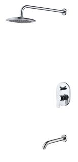 Душевой комплект DQ Rhein Marx хром DA1395801