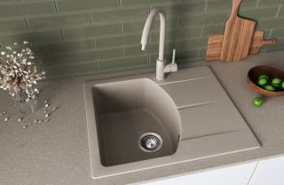 Кухонная мойка Florentina Паола 620 бежевый