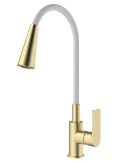 Смеситель для кухни Splenka S05.43.03 золотой сатин