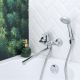 Смеситель для ванны с душем BOOU B8274-18F хром