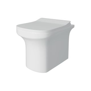 Унитаз приставной Maretti Veneto безободковый с микролифтом, VE10PRBM61-844, белый