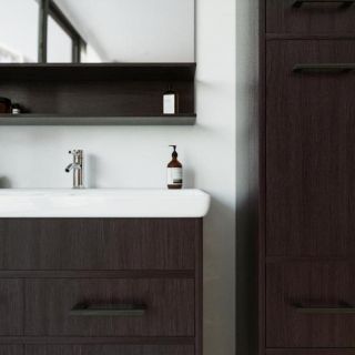 Тумба под раковину Бриклаер Чили 4627125415128 90 см венге