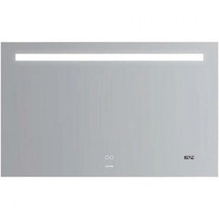 Зеркало с подсветкой Gappo G604-11 110 см с часами и подогревом