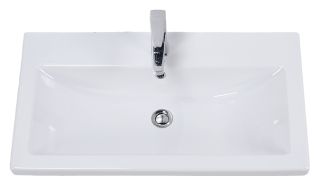 Мебельная раковина Cersanit Como 80см белый 00000007931