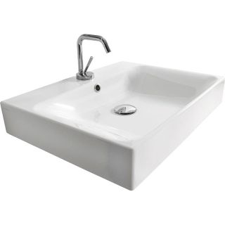 Раковина Kerasan Cento 70 353201*1 Белая