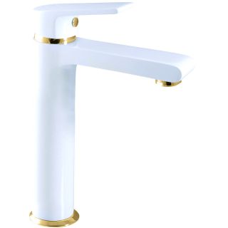 Смеситель для раковины Rav Slezak Colorado CO130.5BZ Белый Золото