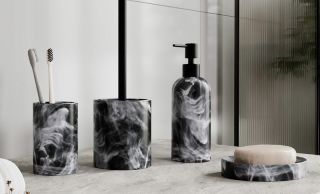 Мыльница WasserKRAFT Neime K-1929 Черная Белая