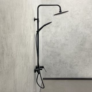 Душевая стойка Comforty чёрный матовый FF071R-CMT