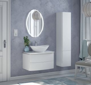 Пенал Corozo Огайо 40см белый SD-00000631