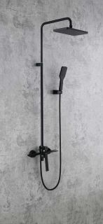 Душевая стойка Milleau ELEGANT MLV13223PDD-MB черный