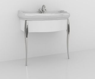 Тумба под раковину Kerasan Retro 7362K5 напольная белая