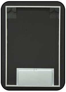 Зеркало с подсветкой Continent Torry ЗЛП1530 с бесконтактным сенсором 50x70см чёрный