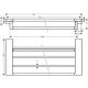 Полотенцедержатель Hansgrohe AddStoris  41751670