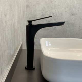 Смеситель для раковины Comforty чёрный матовый FC088B-CMT