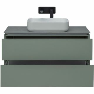 Тумба под раковину Allen Brau Infinity 100 1.21003.CGM подвесная Олива матовая