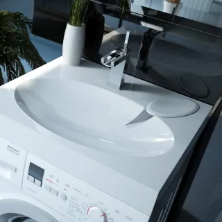 Раковина Reflexion Alpha RF6055AL белая 60x50