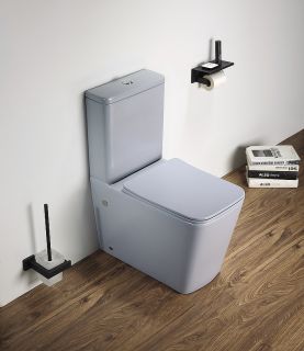 Унитаз CeramaLux 2170AXMHL с бачком и сиденьем Микролифт